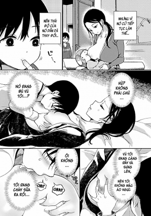 Jitsubo no Kyonyuu o Musaboru Shota wa Aijou to Bonyuu o Sosogareru