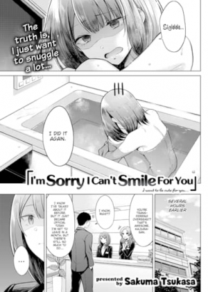 I'm Sorry I Can't Smile for You