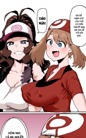 Chơi Pokemon Go, Thu Phục Luôn Hai Em HLV Haruka và Touko