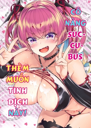 Cô nàng Succubus thèm muốn tinh dịch này!