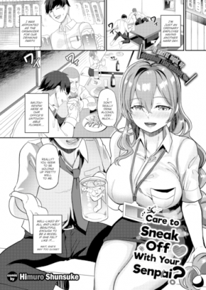 Muốn lẻn trốn cùng senpai không?