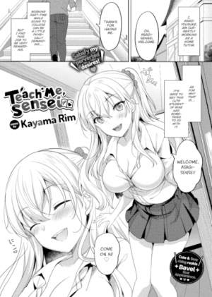Teach Me, Sensei