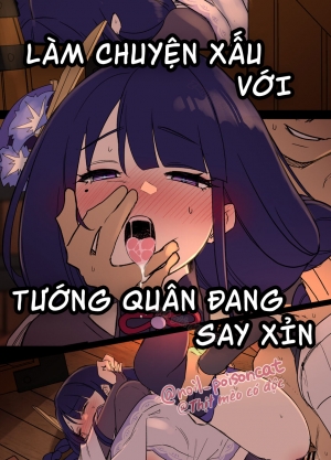 Làm chuyện xấu với Tướng Quân đang say xỉn!