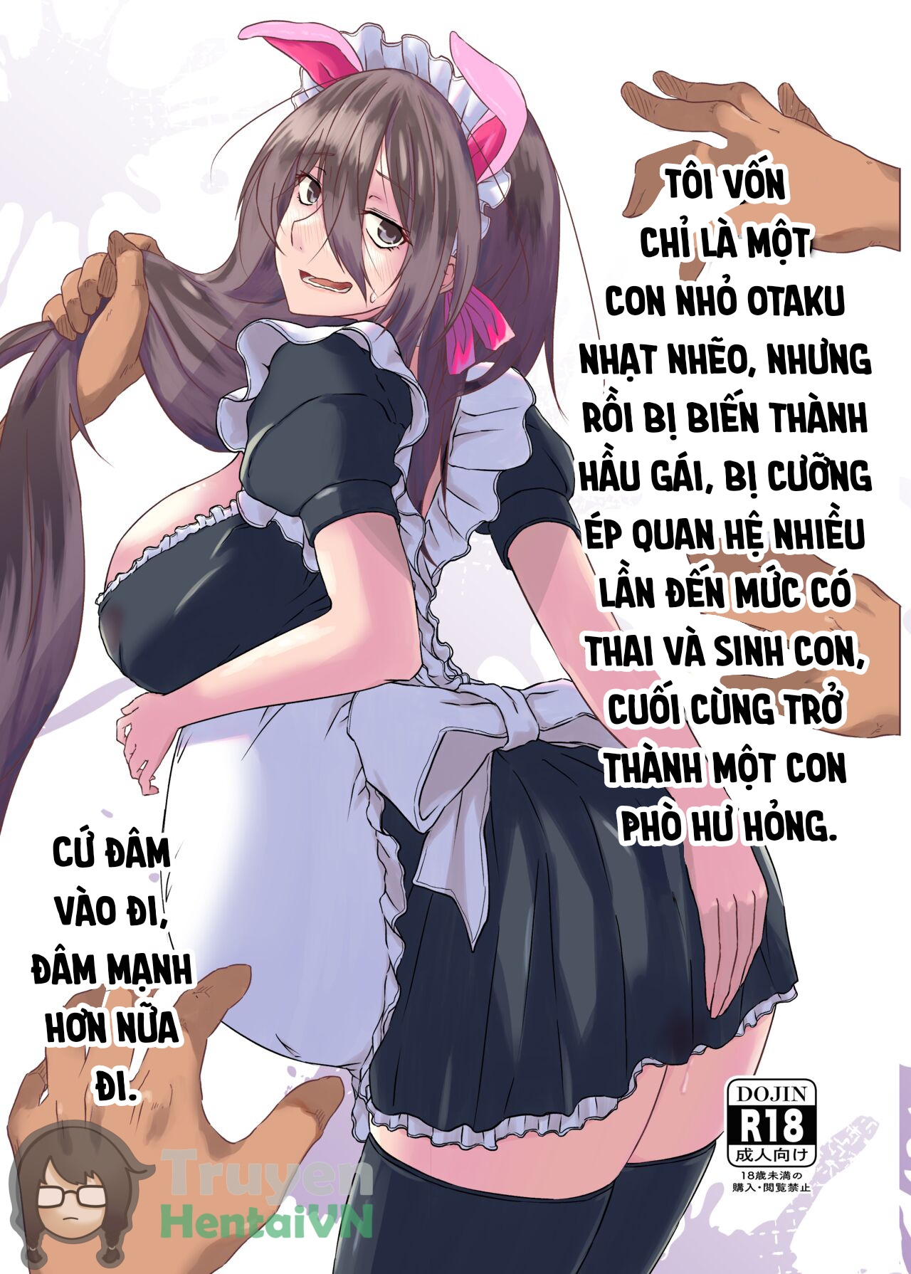 Futsuu no Inkya no JK Datta kedo, Maid ni Sarete, Makasare Haramasare Shussan Saserarete Bitch ni Naremashita!